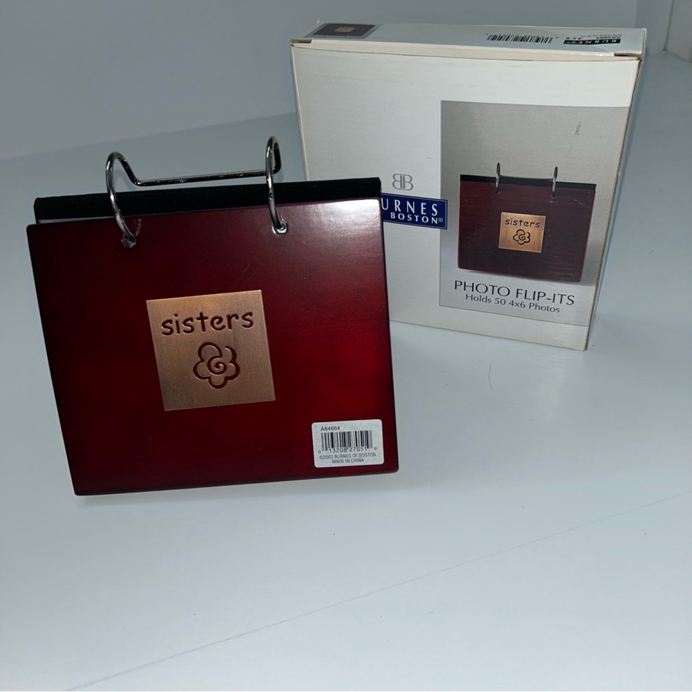 New Burnes of Boston “Sisters” Table Top Photo Album